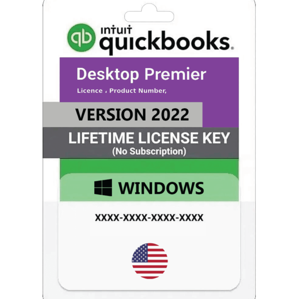 Quickbooks Desktop Premier 2022 | Usa Version |